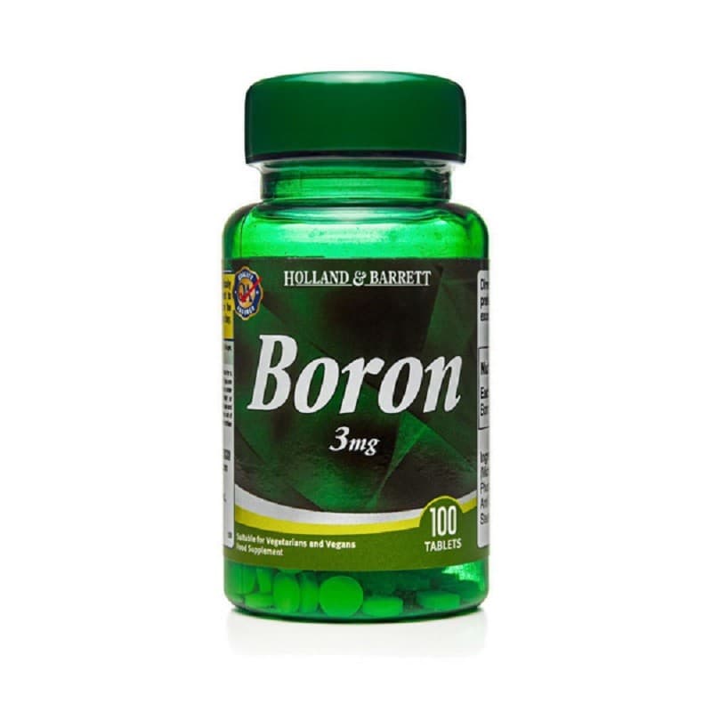 Holland & Barrett - Boron - 100 Tablets – Holland & Barrett förpackning