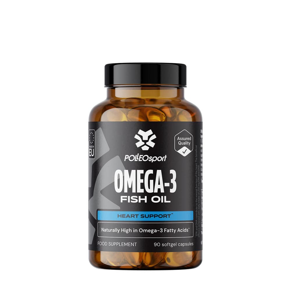 Polleo Sport - Omega-3-kalaöljy - 90 pehmytkapselia – Polleo Sport pakkaus