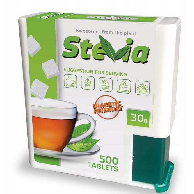 Stevia - Sweetener Stevia w tabletkach 30g