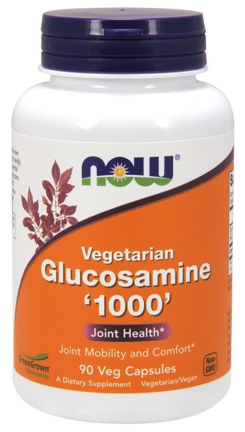 Now Foods - Glucosamine 1000 Vegetarian - 90 Caps – NOW Foods förpackning