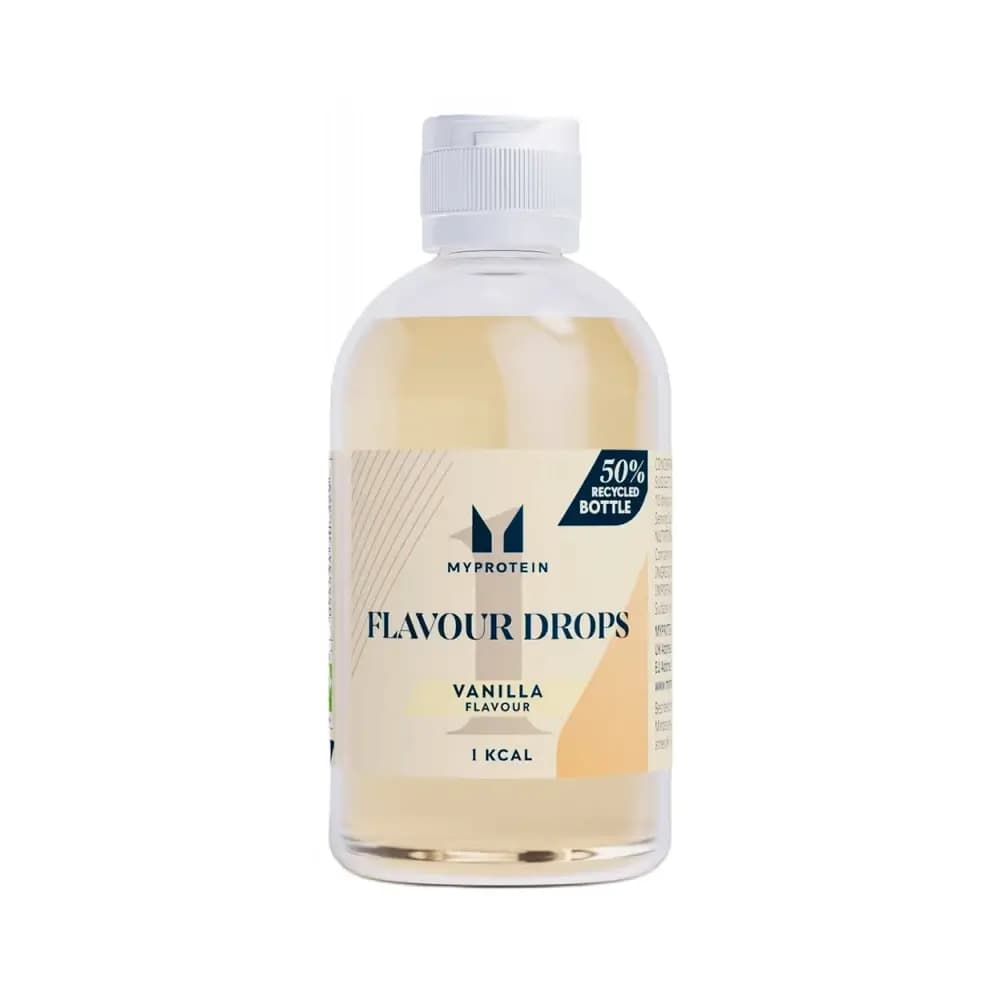 Myprotein Flavour Drops – Myprotein förpackning