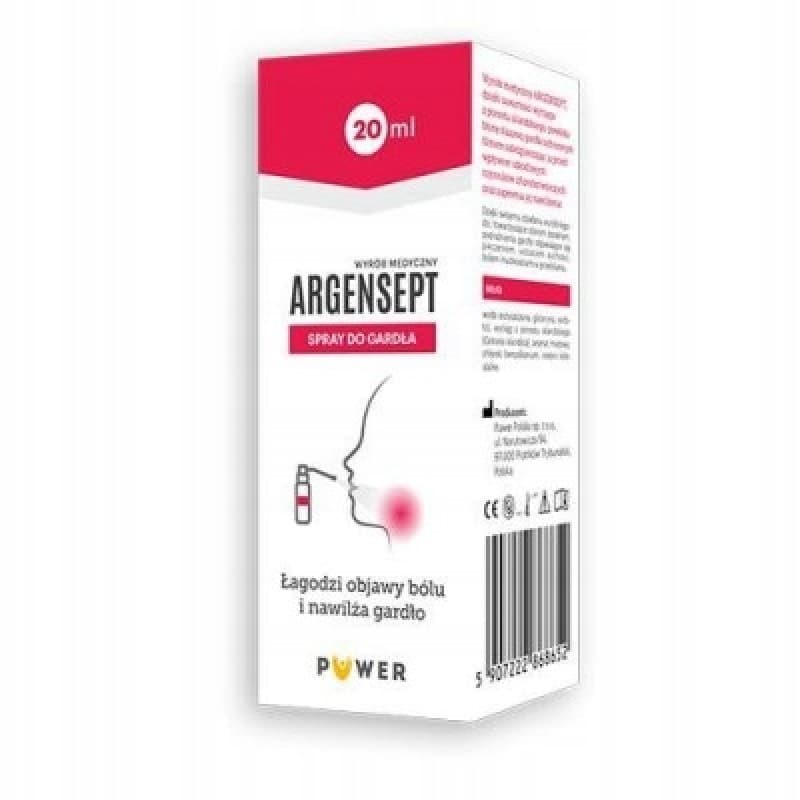 Puwer - Throat Spray 20ml – PUWER förpackning