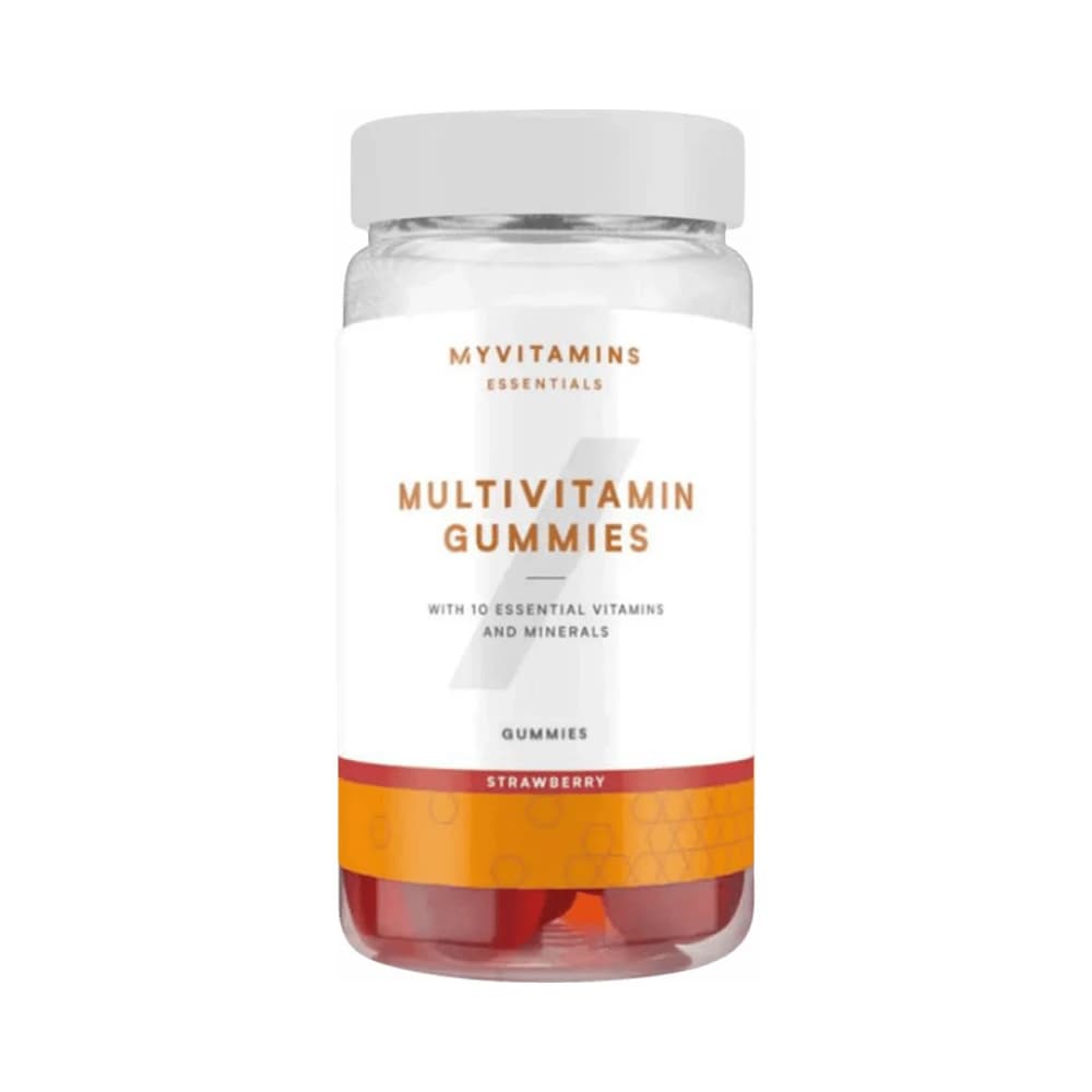 Myprotein - MyVitamins Multivitamin Gummies - Strawberry - 200g – Myprotein förpackning