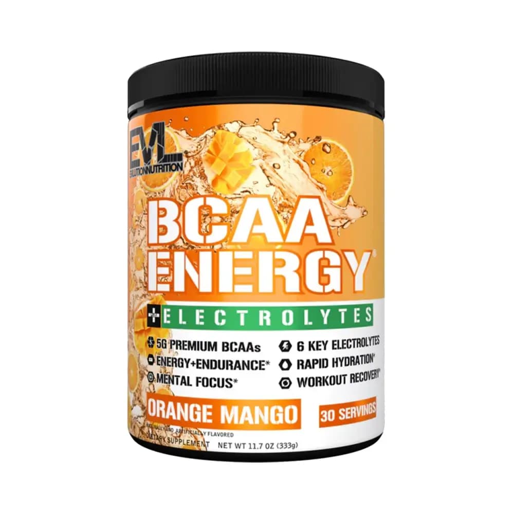 EVLution Nutrition BCAA Energy + Elektrolytter – Evlution Nutrition emballage