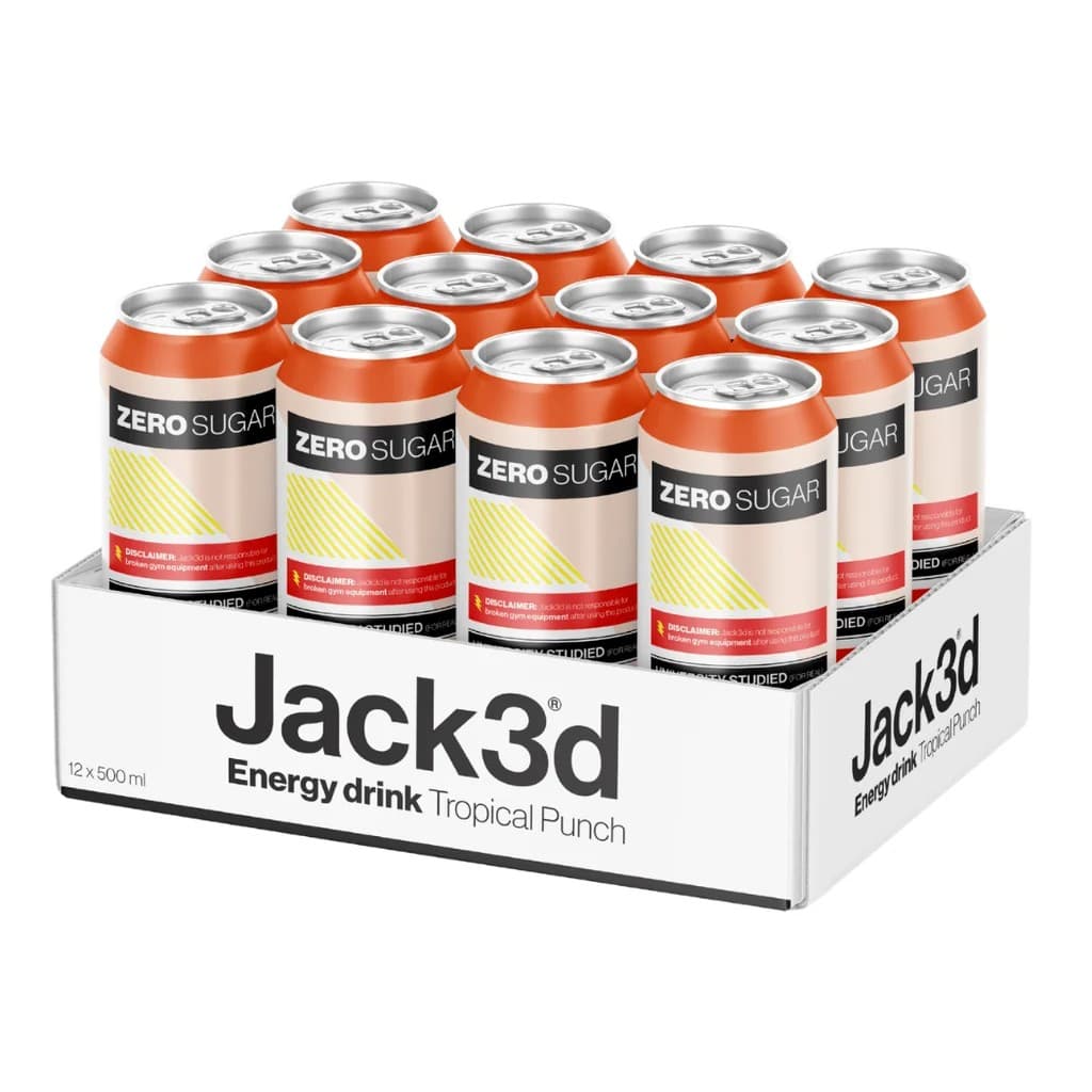 USP Labs - Jack3d - Tropisk frukt, 12 × 500 ml
