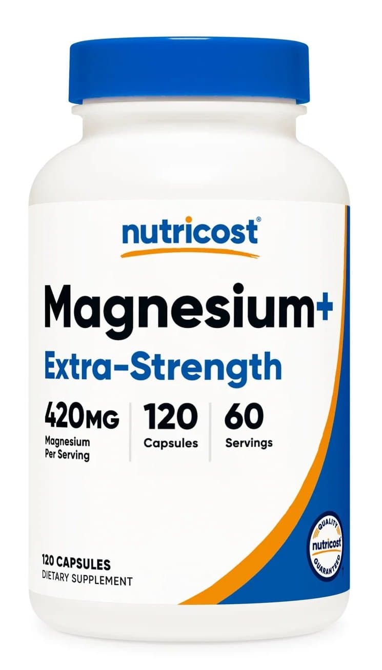 Nutricost - Magnesium+ - 120 Capsules – Nutricost förpackning