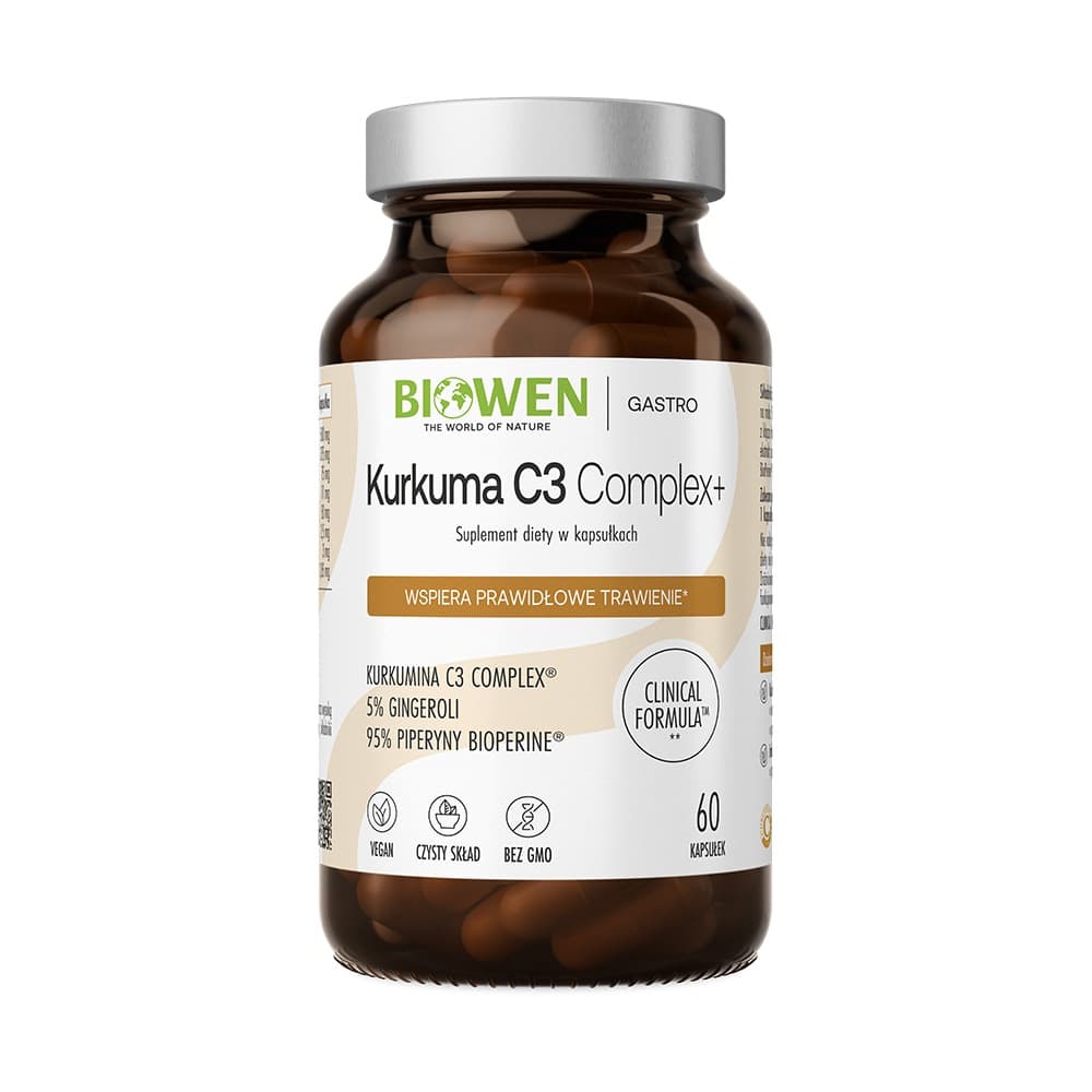 Biowen - Kurkuma C3 Complex+ - 60 Caps – Biowen förpackning