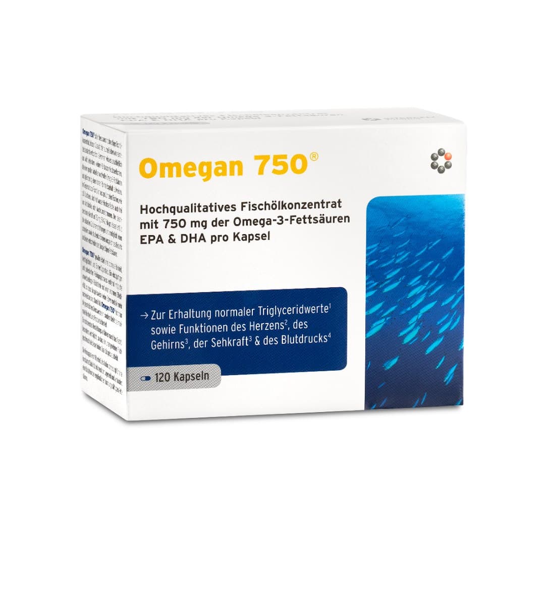 Intercell Pharma Omegan 750 (60 Caps) – Intercell förpackning