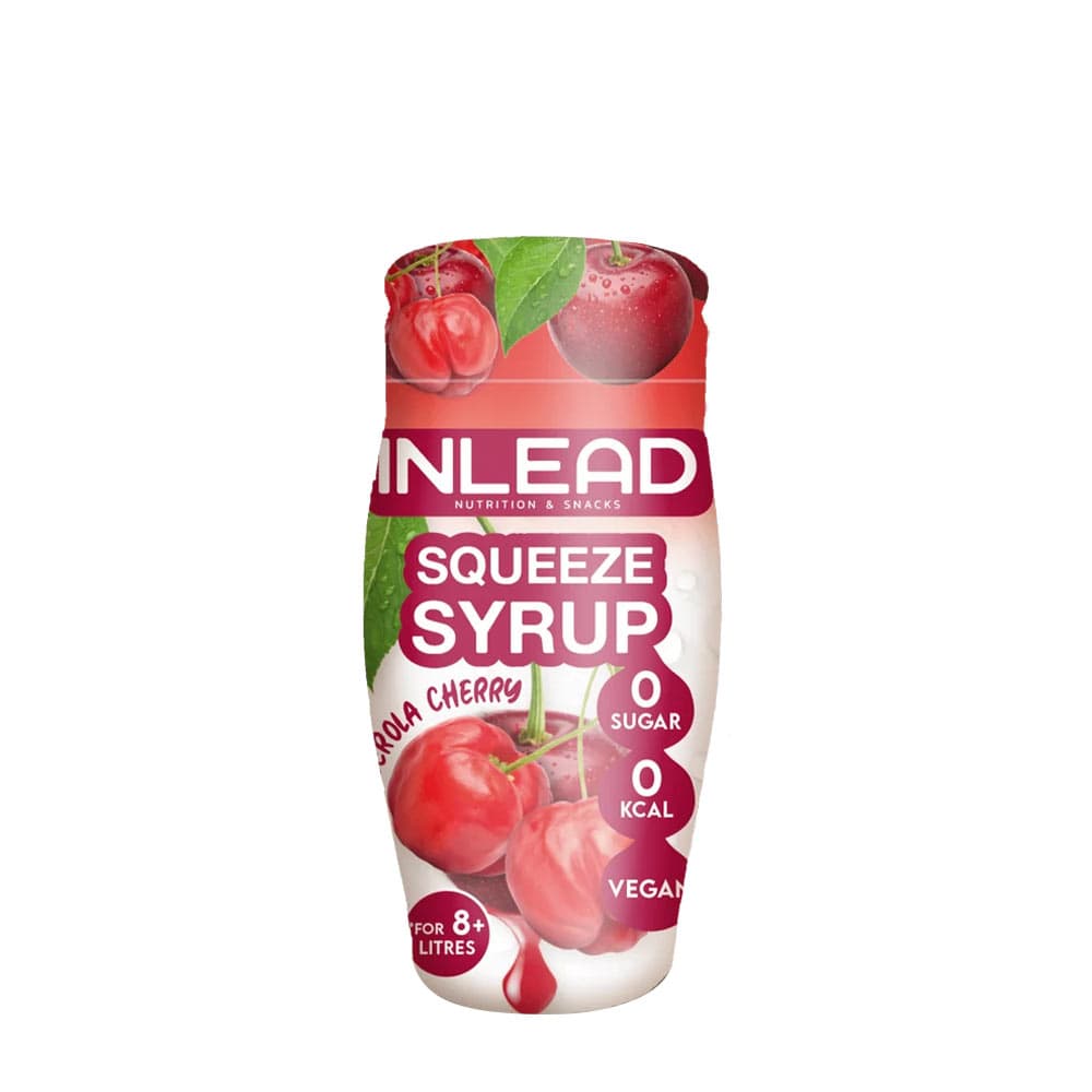 INLEAD Nutrition - Sirup i klemmeflaske - Acerolakirsebær, 65 ml – emballage