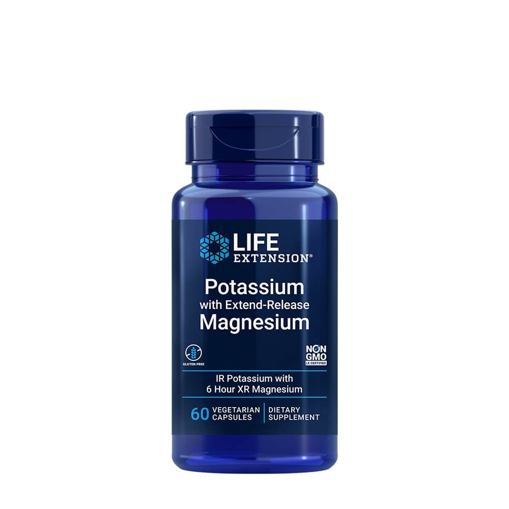 Life Extension - Potassium With Extend-Release Magnesium - 30 Tabs – Life Extension förpackning