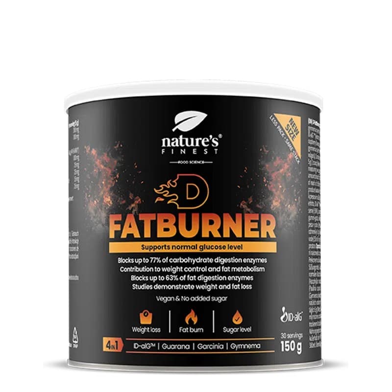 NUTRISSLIM D.O.O. - Nature's Finest D-FatBurner 150 g – NUTRISSLIM D.O.O. förpackning