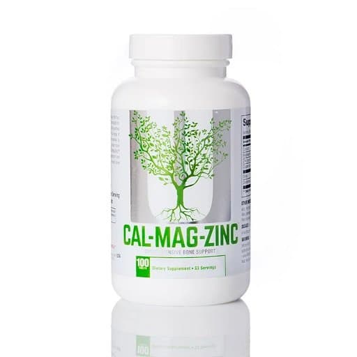 Universal Nutrition - Calcium, magnesium og zink - 100 tabletter