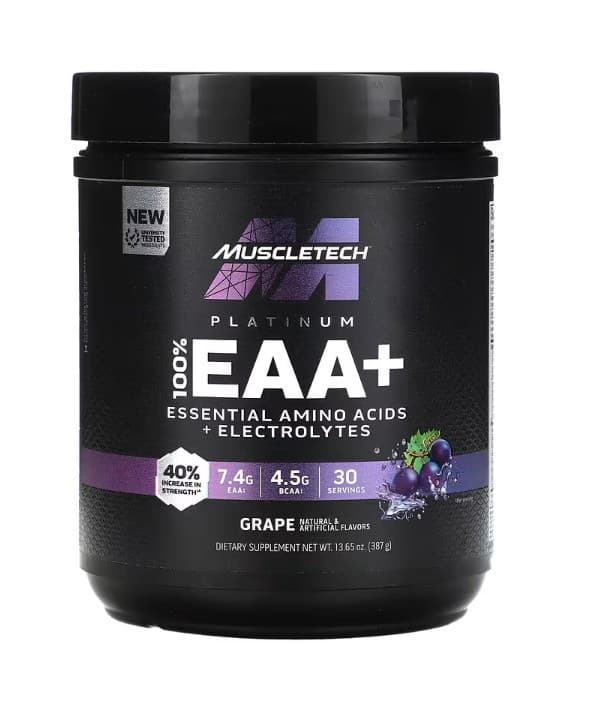 MuscleTech 100% Eaa+ – Muscletech pakkaus