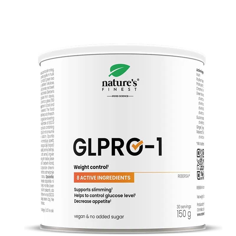 NUTRISSLIM D.O.O. - Nature's Finest GLP-1 ProBoost 150 g – NUTRISSLIM D.O.O. förpackning