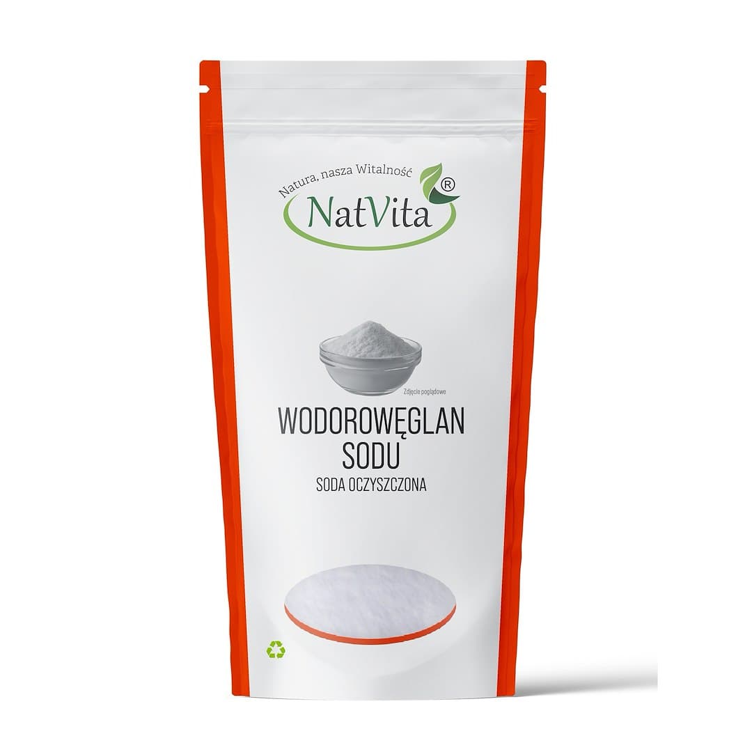 NatVita - Sodium Bicarbonate - 1,3 kg – NatVita förpackning