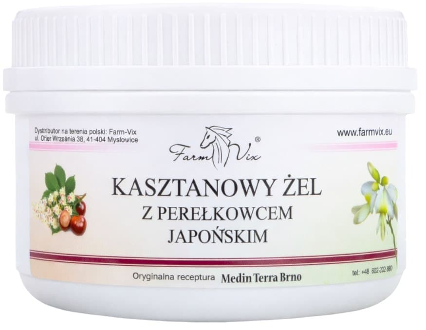 Farm-Vix - Chestnut Gel With Japanese Spiranthes - 350g – Farm Vix förpackning