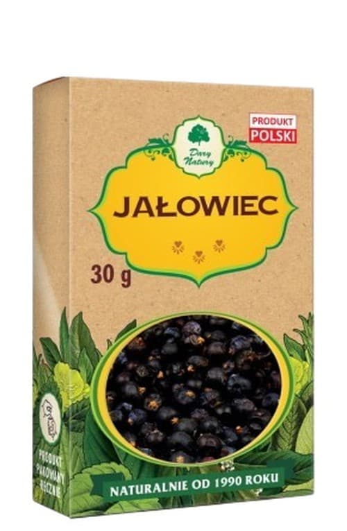 Dary Natury - Juniper Fruit - 30g – Dary Natury förpackning