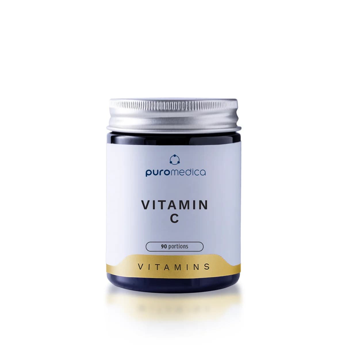 Puromedica - Vitamin C Powder 90g – Puromedica förpackning