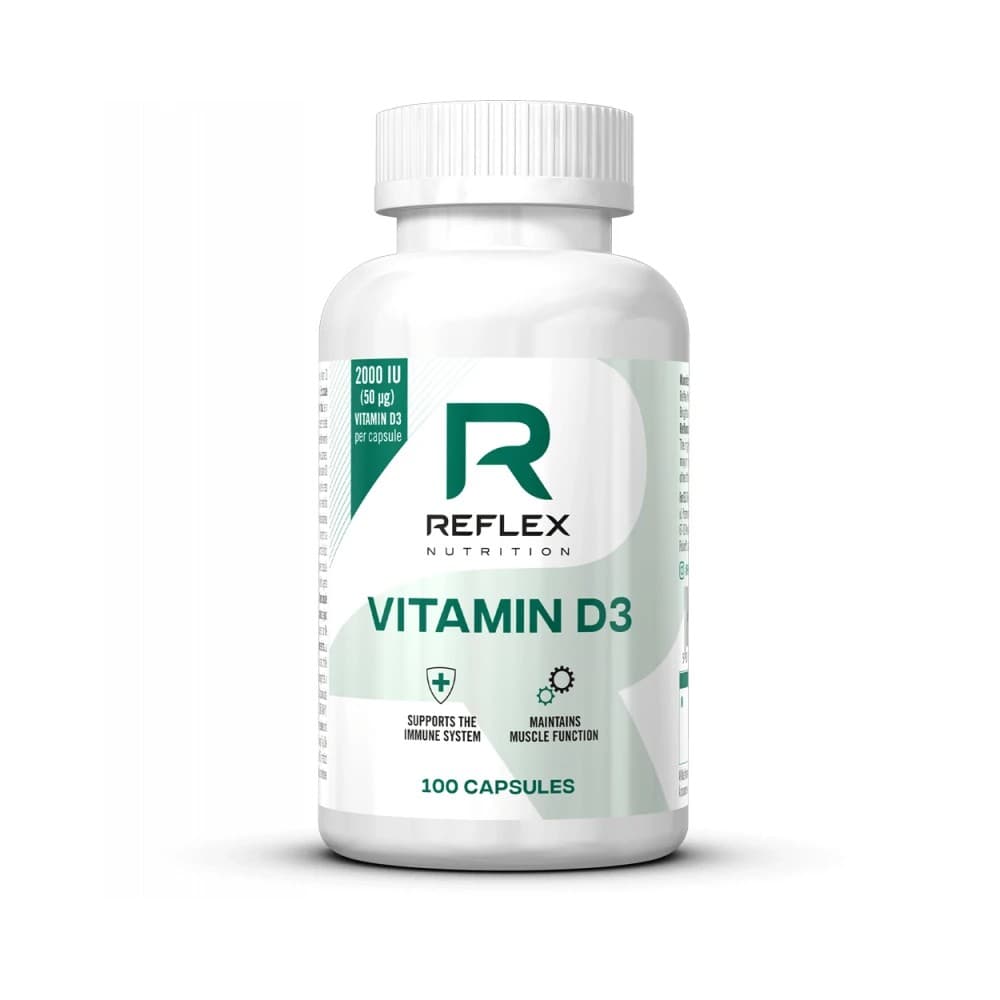 Reflex Nutrition - Vitamin D3 2000IU – Reflex Nutrition emballage