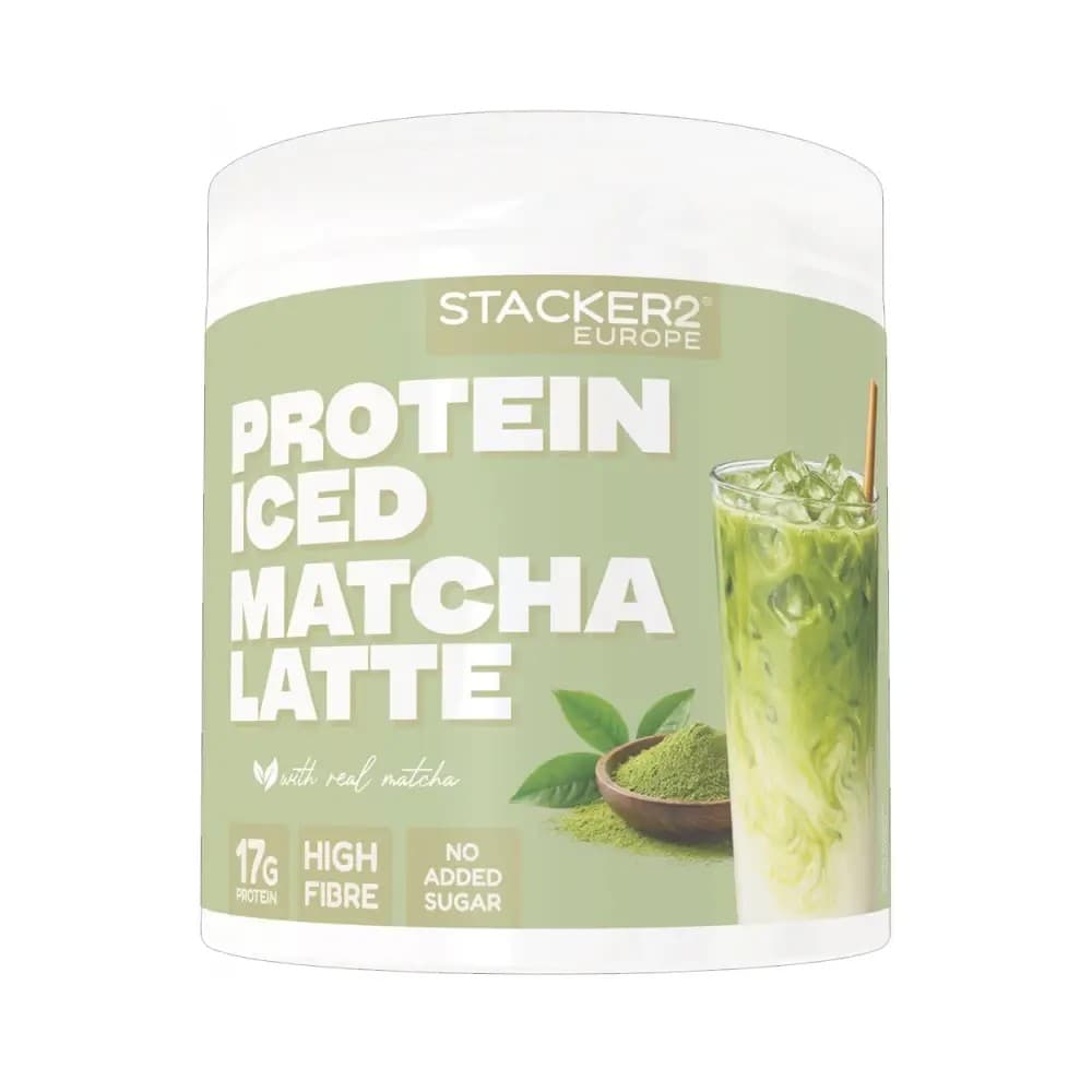 Stacker2 - Protein Iced Matcha Latte – Stacker2 emballage