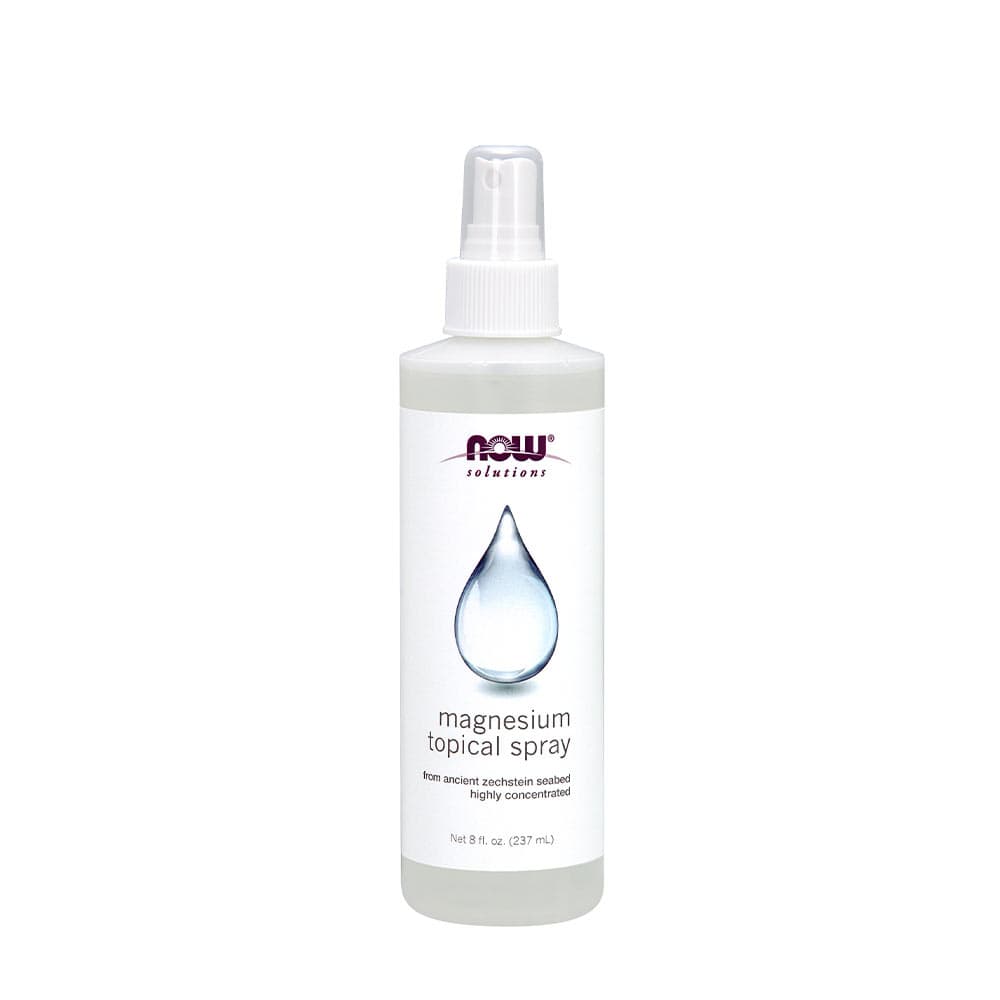 NOW Foods - Magnesium Topical Spray - 237ml – NOW Foods förpackning