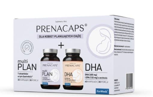 FORMEDS - Prenacaps MultiPlan + DHA - 30 caps + 60 caps