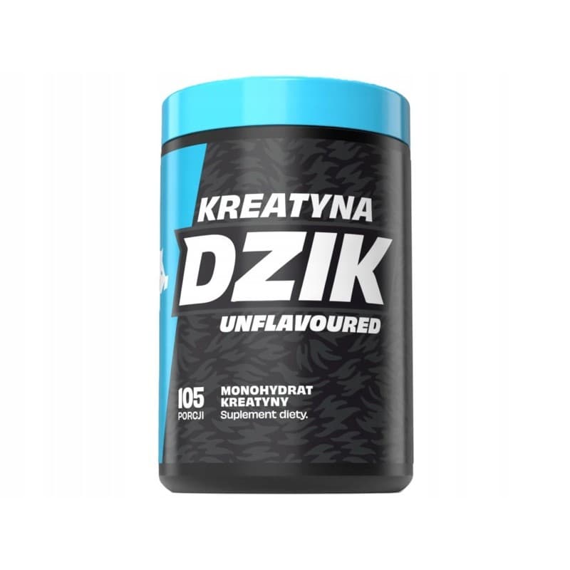DZIK - Creatine Monohydrate Powder 369g – DZIK förpackning