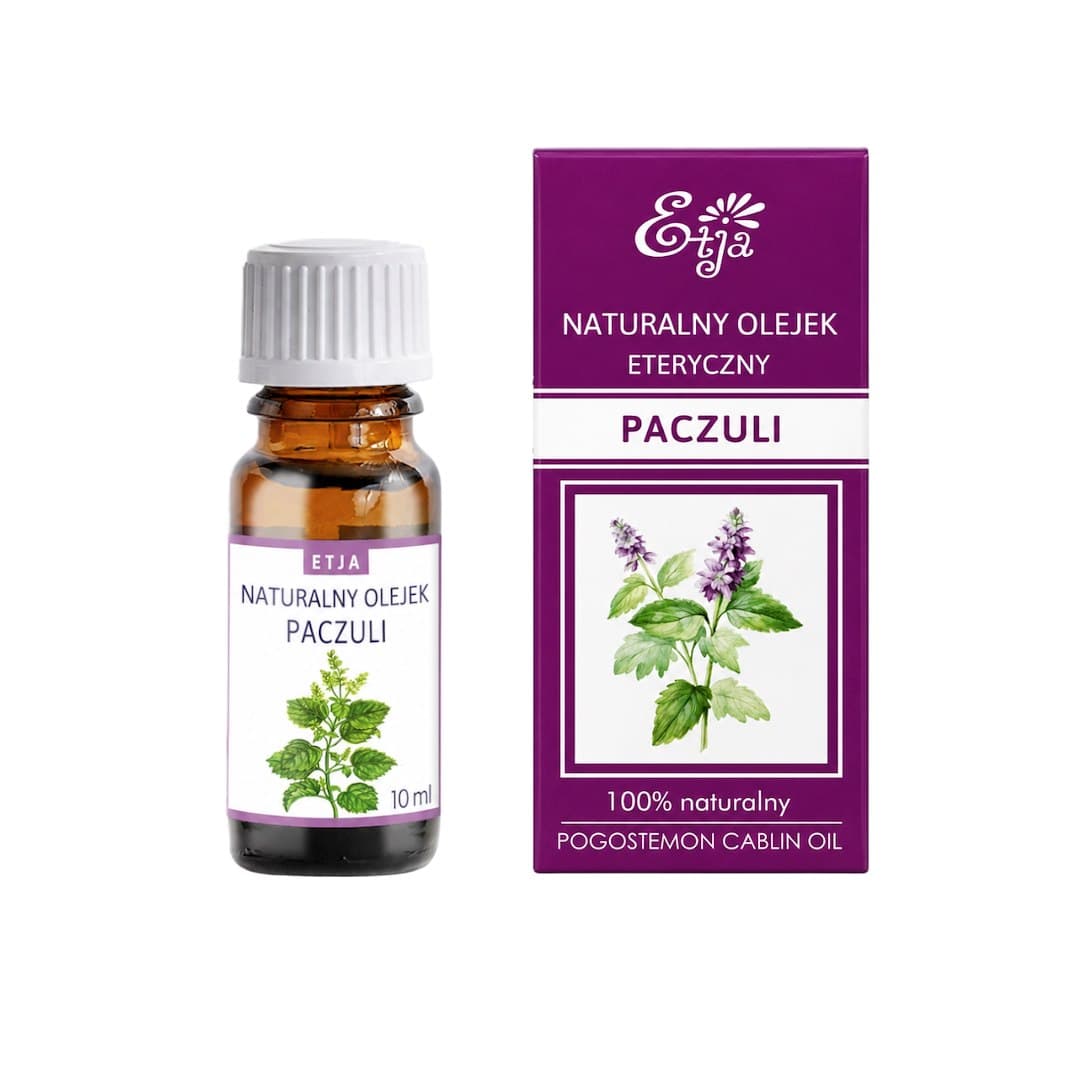 Etja - Naturlig Æterisk Olie - Patchouli 10ml – Etja emballage