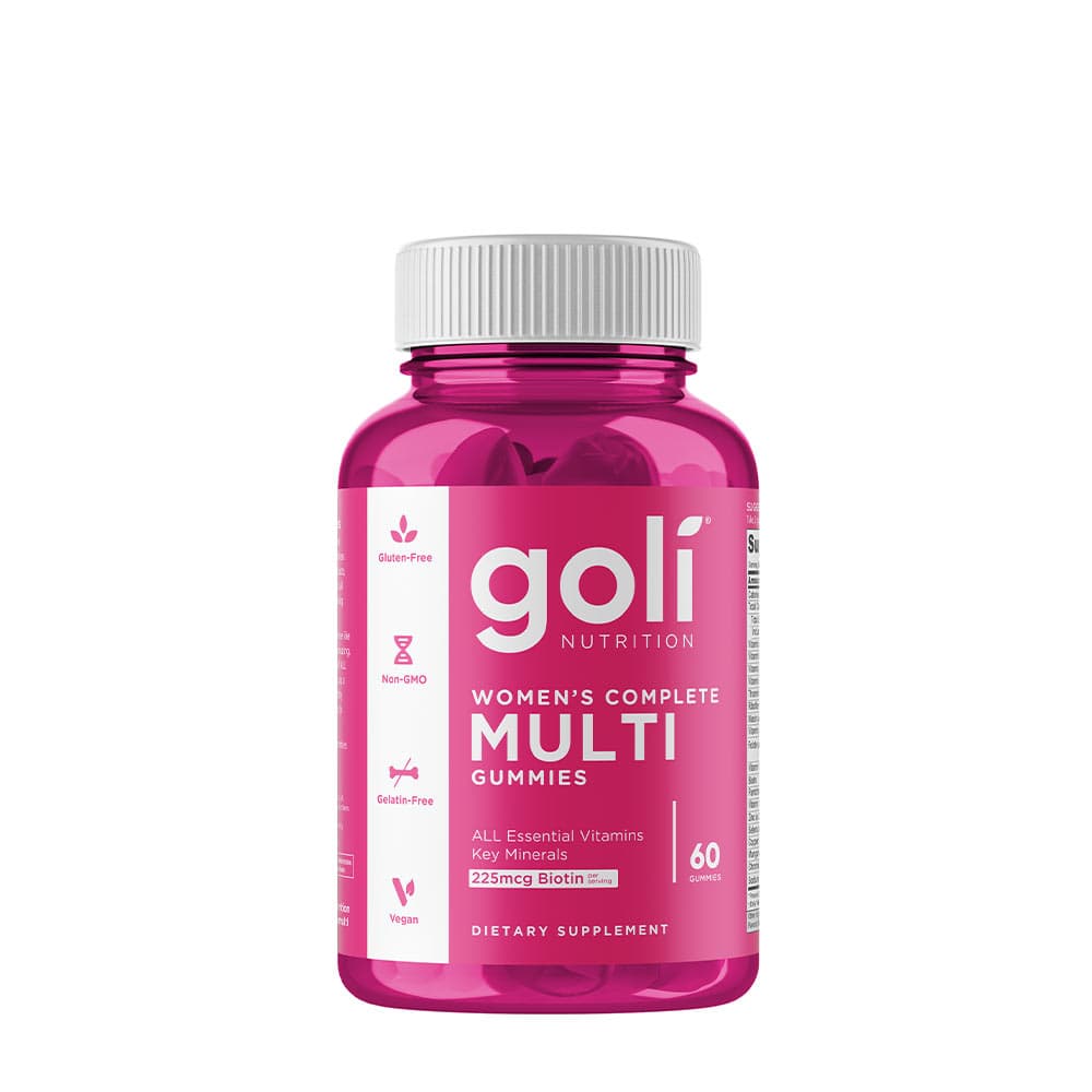 Goli Nutrition - Women's Complete Multi - 60 Gummies – Goli Nutrition förpackning