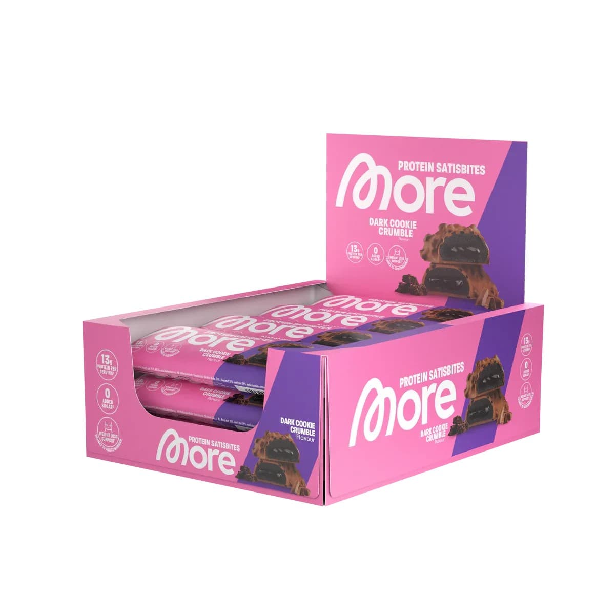 More Nutrition - Protein Satisbites – förpackning