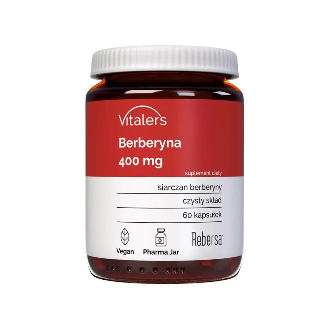 Vitalers - Berberine - 60 Caps – Vitalers förpackning
