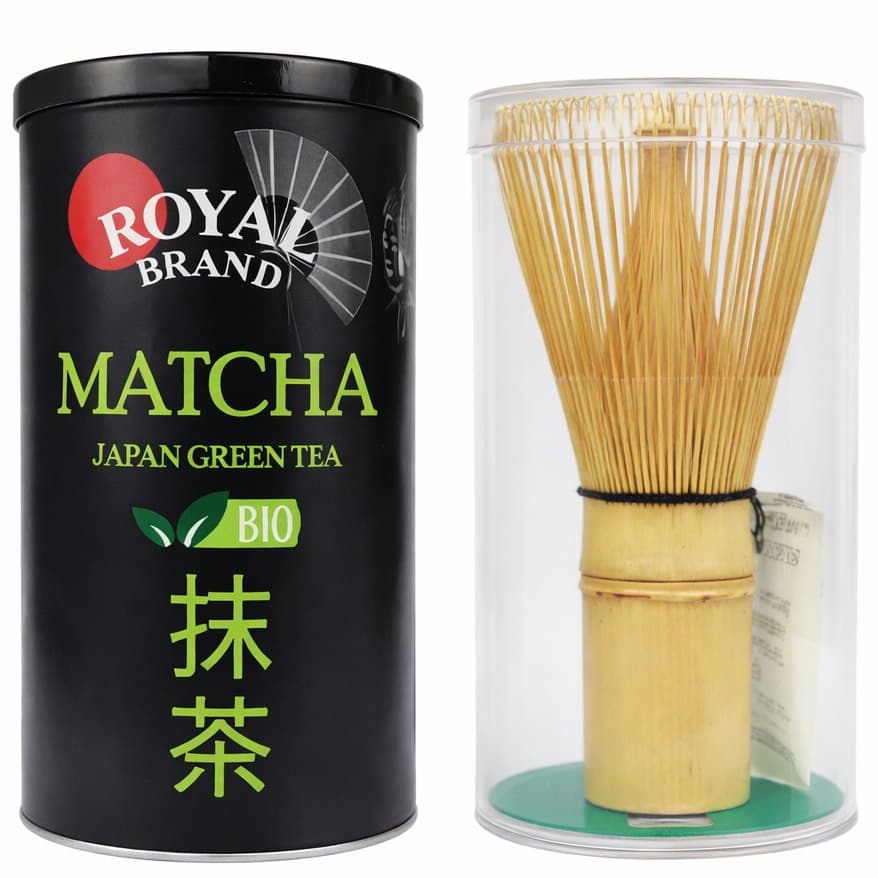 Royal Brand - Matcha Japan Green Tea - 100g – Royal Brand förpackning