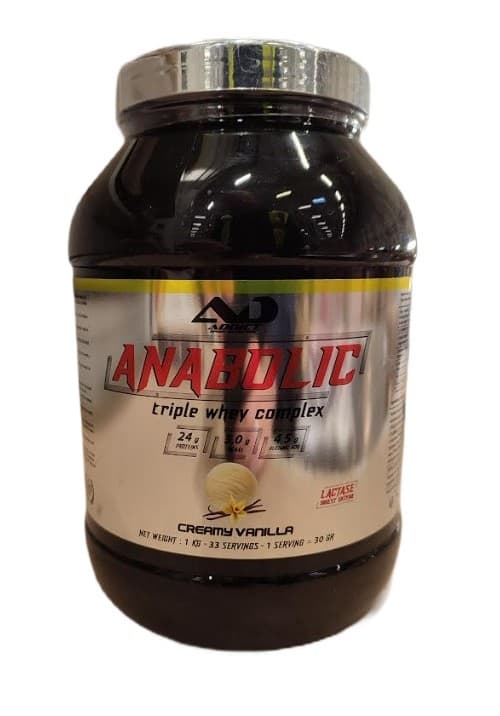 Addict Sport Nutrition - Anabolic Triple Whey Complex Creamy Vanilla - 1000g