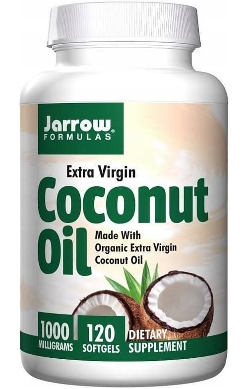 Jarrow Formulas - Extra Jomfru Kokosolie - 120 Sgels – Jarrow Formulas emballage
