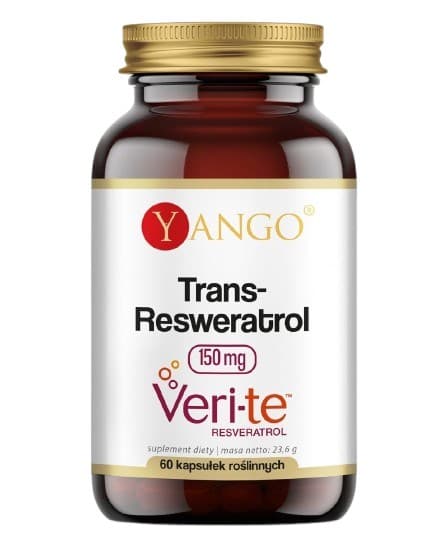 Yango - Trans-resveratrol Veri-te - 150 mg, 60 kapsler