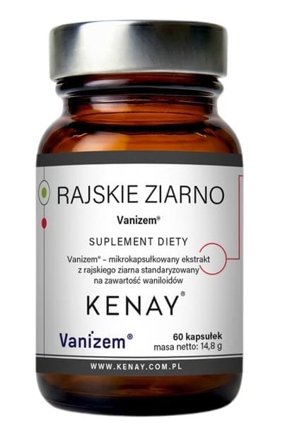 KENAY Rajskie ziarno Vanizem (60 kaps.) – Kenay emballage