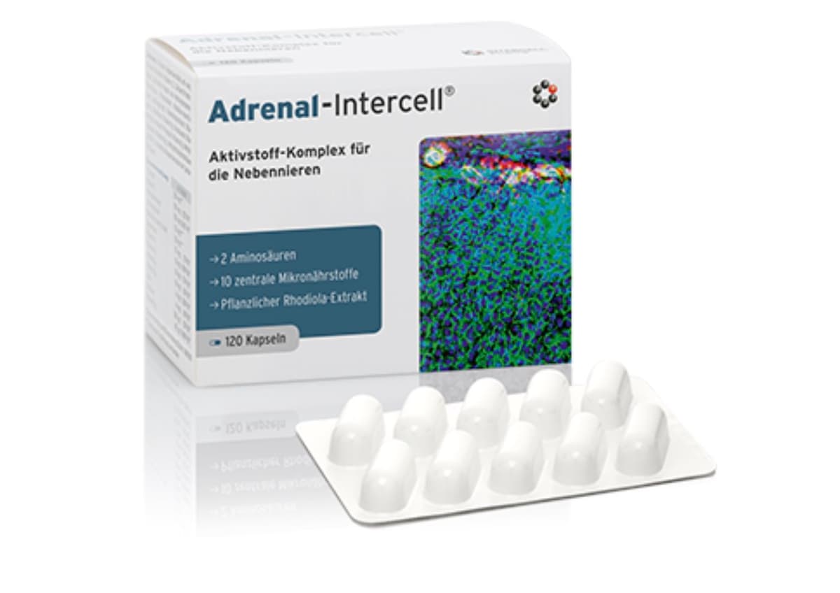Intercell Pharma - Adrenal Support - 120 Caps – Intercell förpackning