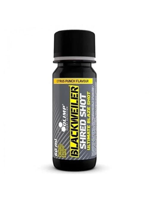 Olimp Labs - Shred Shot - Sitrusjuoma, 9 x 60 ml – Olimp Labs pakkaus