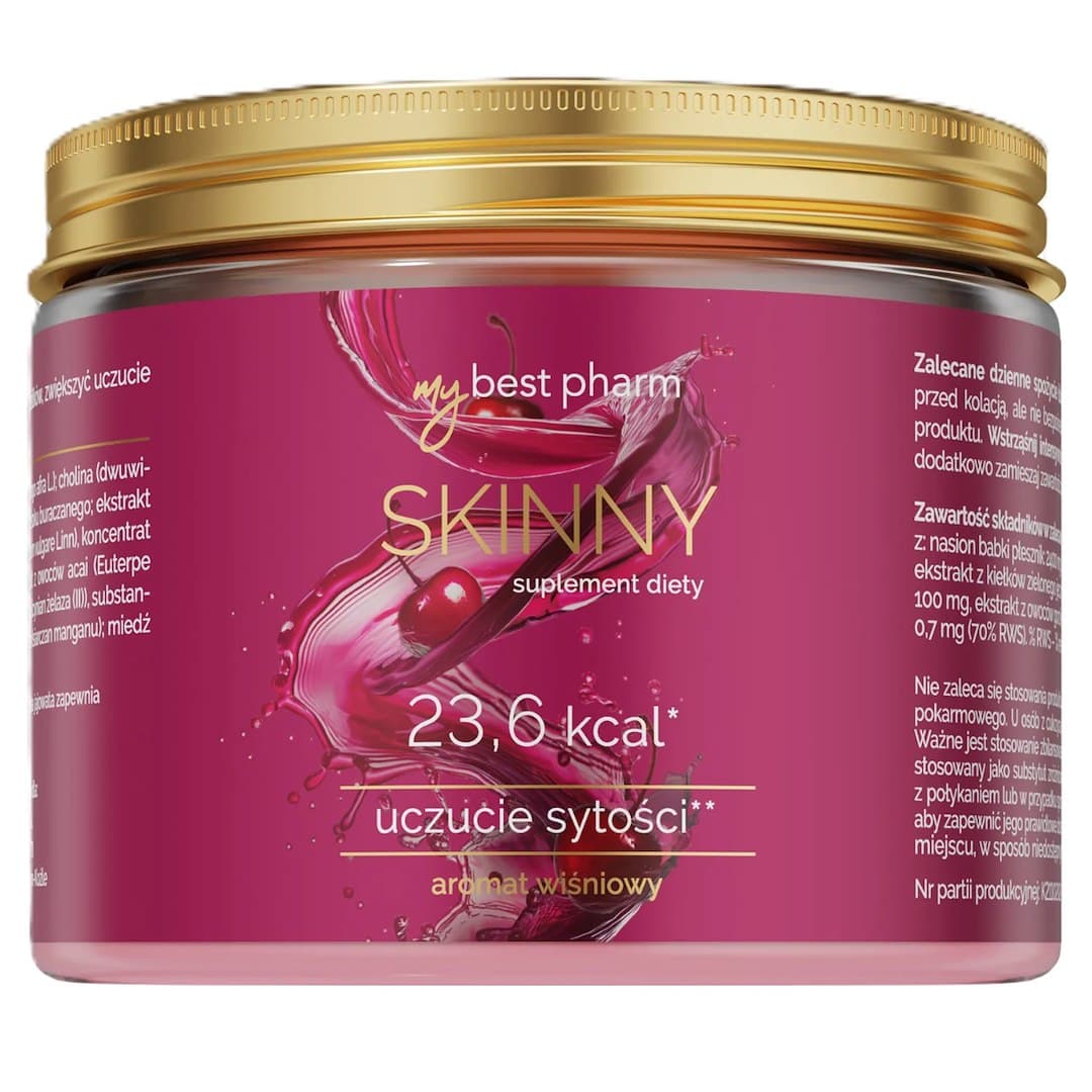 MyBestPharm - Skinny - 222g – MyBestPharm förpackning