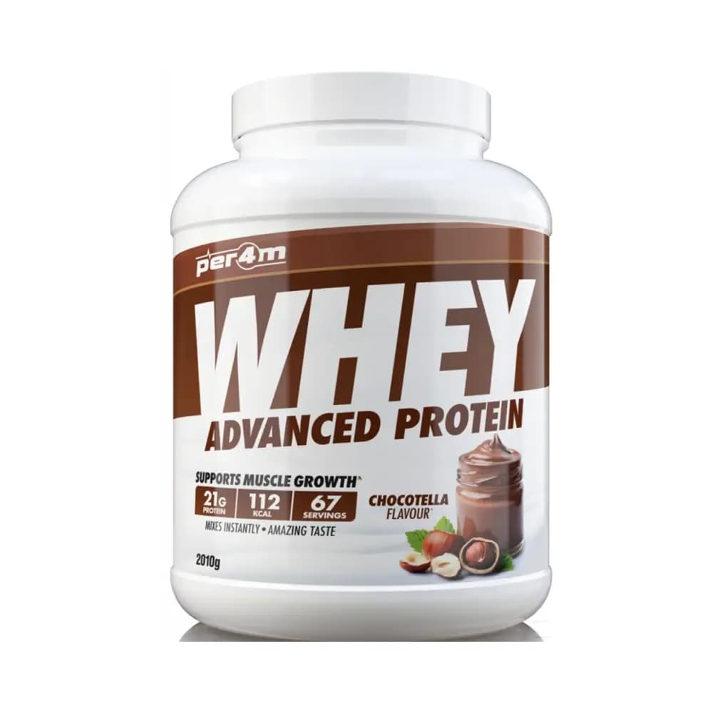 Per4m Whey Advanced Protein – Per4M förpackning