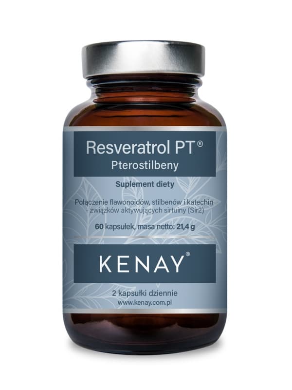 Kenay - Resveratrol Pttm pterostilbener – förpackning