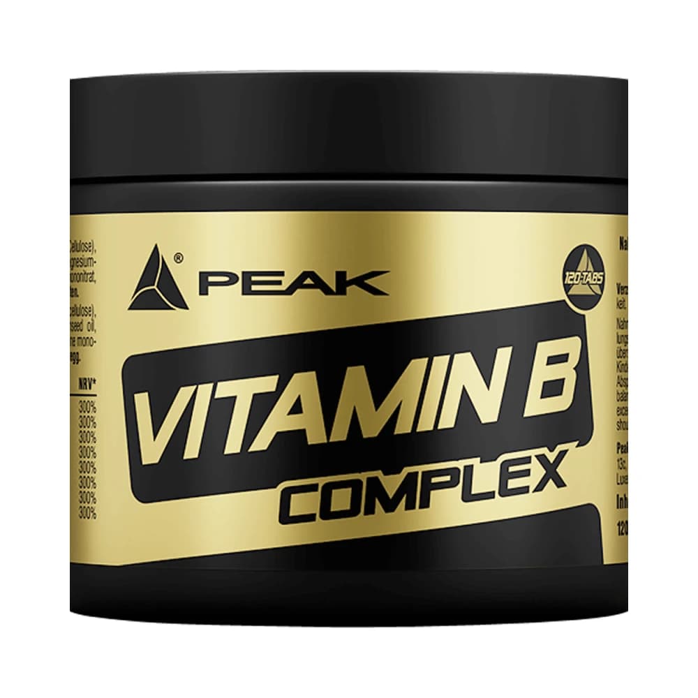 Peak Performance - Vitamin B Komplet - Uden Smag – Peak emballage