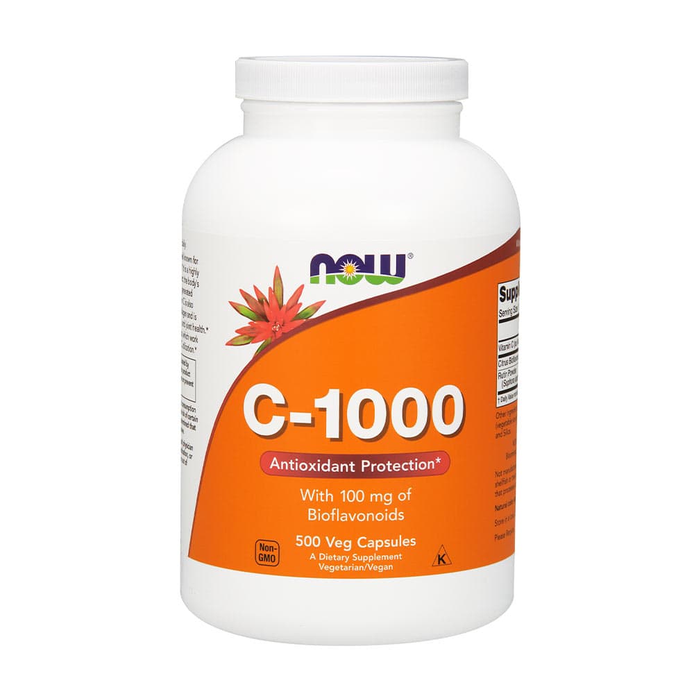 NOW Foods - Vitamin C-1000 With 100mg Bioflavonoids – NOW Foods förpackning