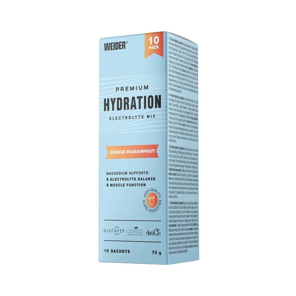 Weider - Premium Hydration Sticks – Weider förpackning
