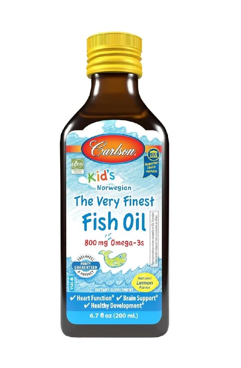 Carlson Labs - The Very Finest fiskeolie – emballage