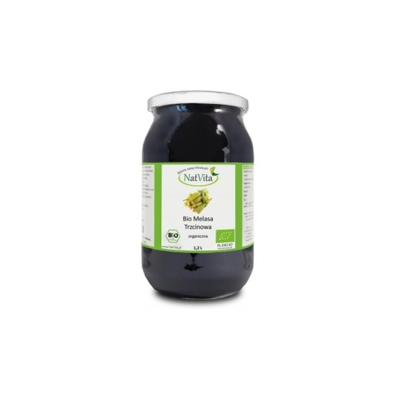 NatVita - Luomu ruokosokerimelassi - 1200 g