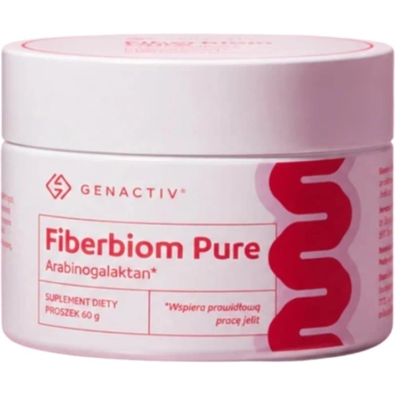 Genactiv - Fiberbiom Pure Arabinogalactan Powder 60g – Genactiv förpackning