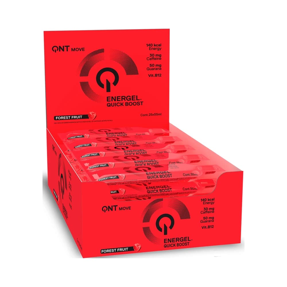 QNT - Energel (25x55ml) - Forest Fruit – QNT förpackning