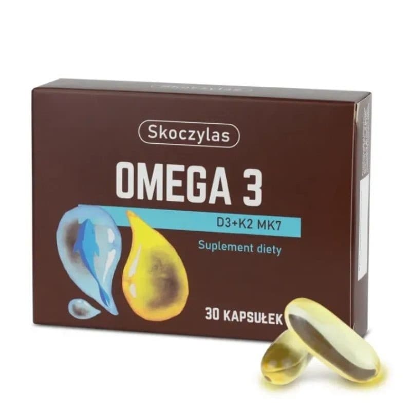 Skoczylas - Omega 3 D3 + K2 MK7 Capsules - 30 caps