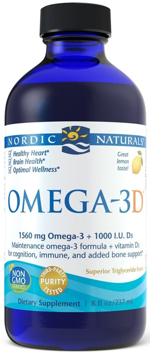 Nordic Naturals - Omega-3 Liquid – Nordic Naturals förpackning